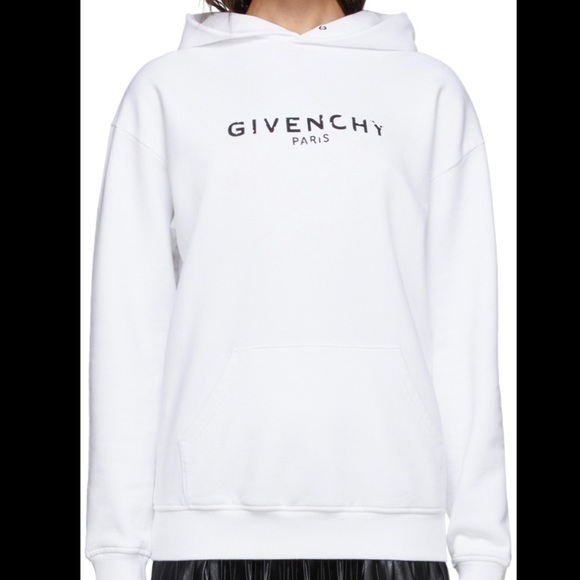 Givenchy hoodie in white with graphic logo - Picture 2 of 6